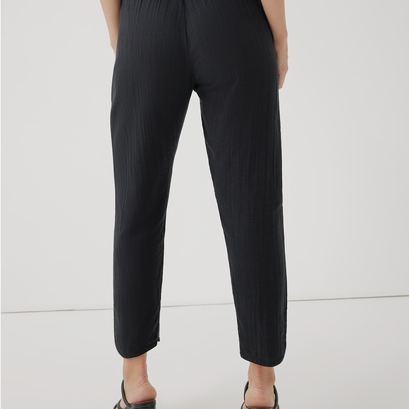 Pact Coastal Double Gauze Tapered Pull-On Pant - Picture 3 of 7
